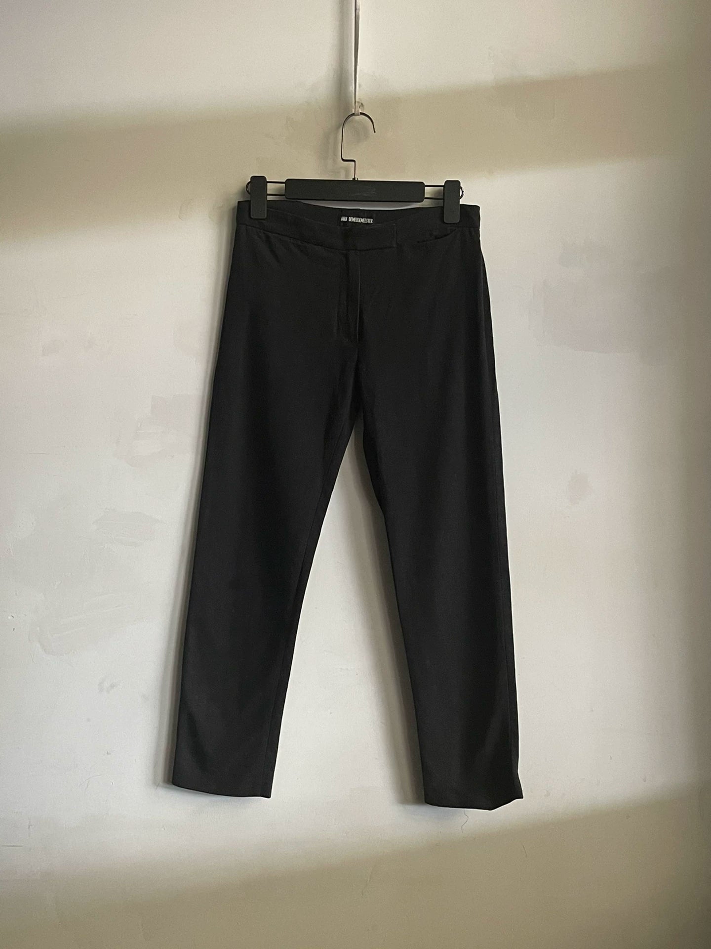 Ann Demeulemeester Black Riding Pants