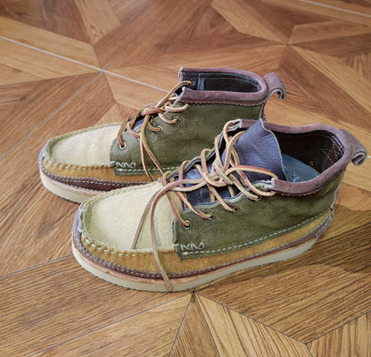 Yuketen Classic Moccasin Suede Work Boots