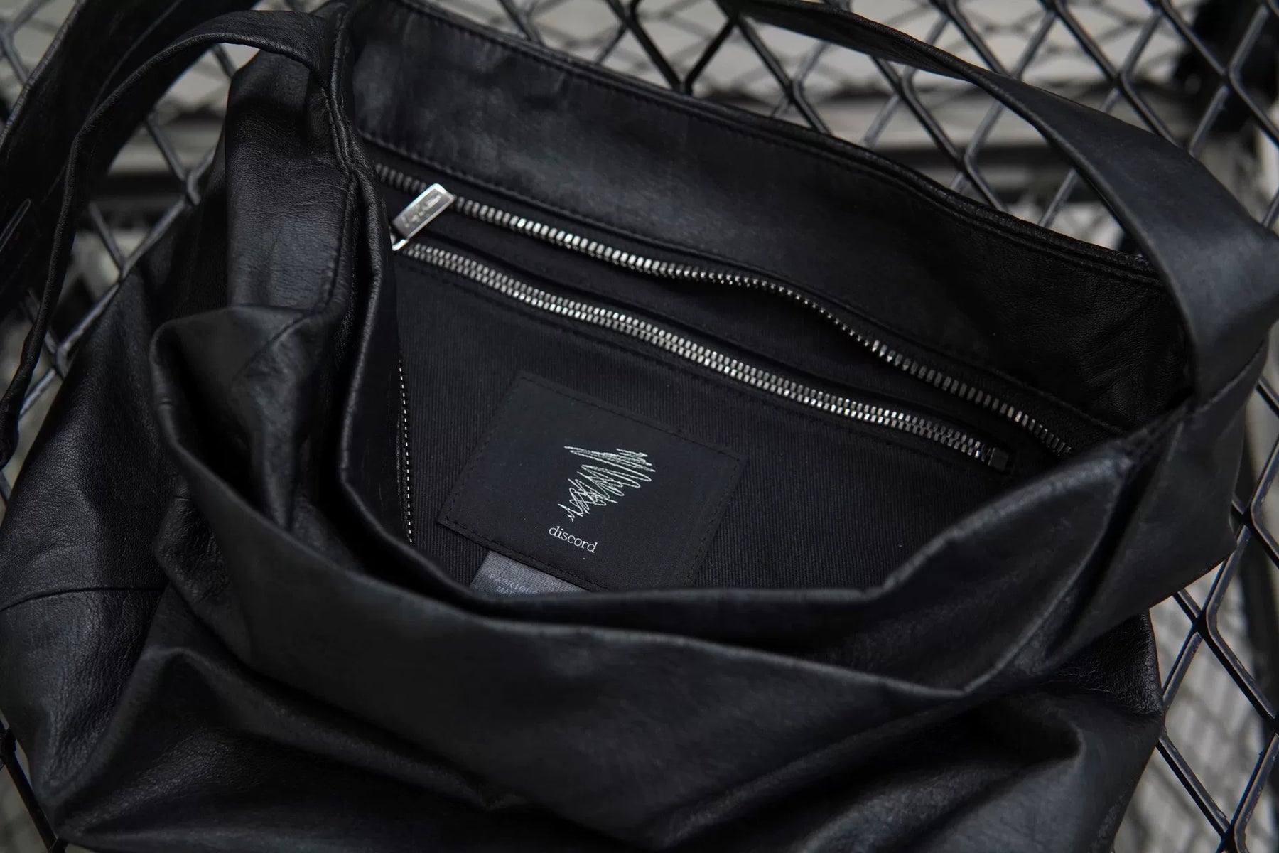 Yohji Yamamoto Discord 2024 Calfskin Crossbody