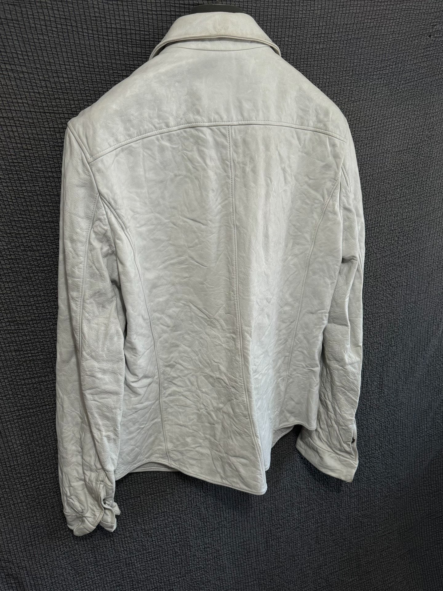 avant-garde leather shirt by Carpe Diem