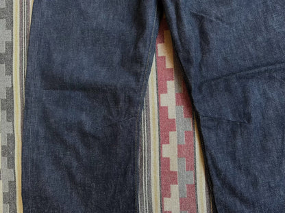 vintage prps denim pants in dark blue