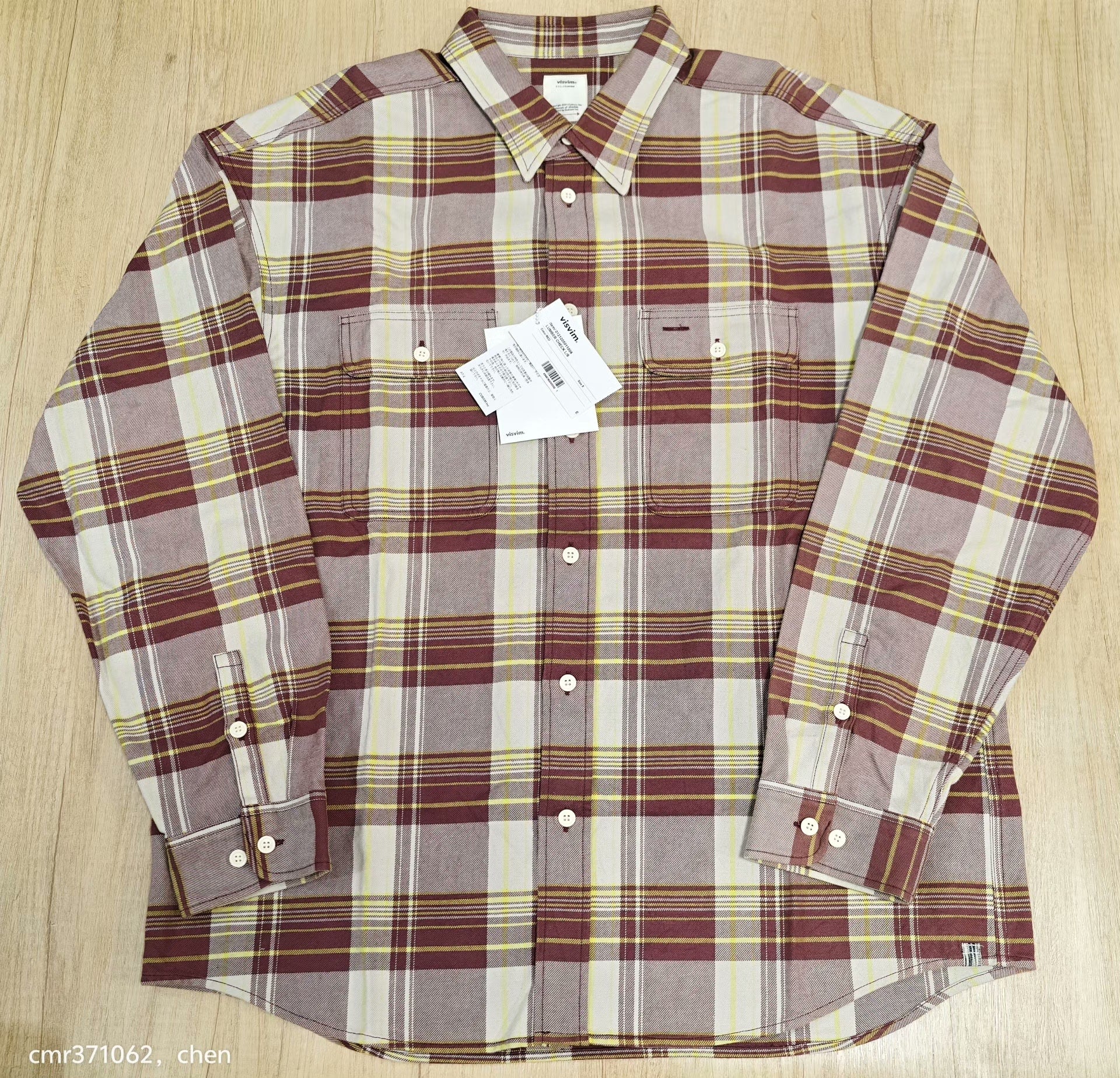 visvim 21AW Lumber Check L/S