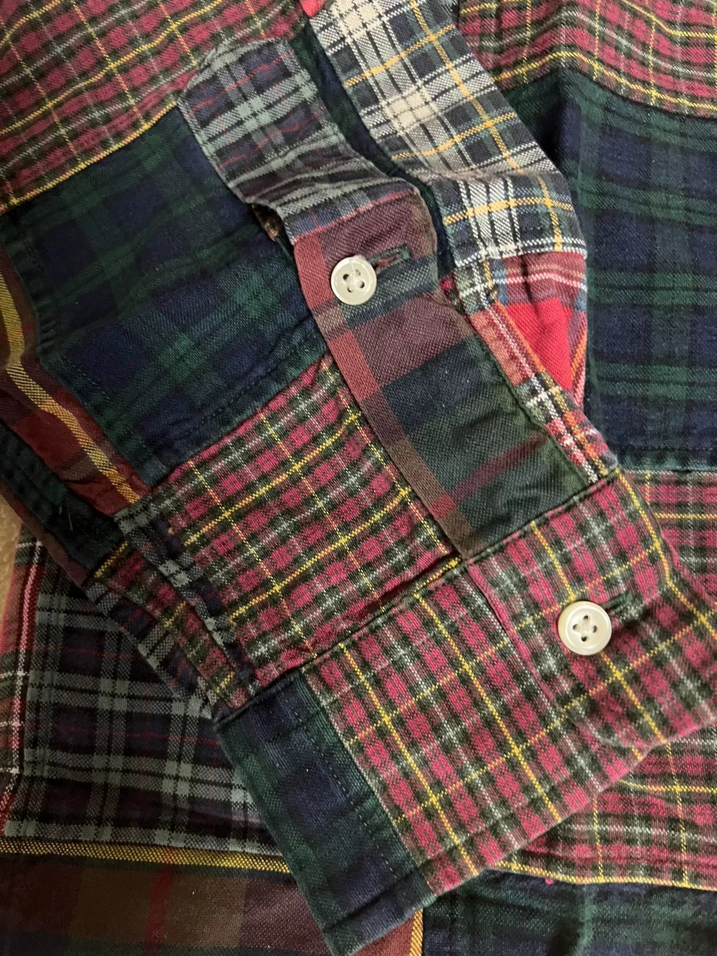 Ralph Lauren Patchwork Plaid Shirt