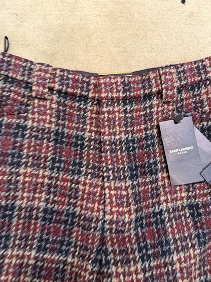 Yves Saint Laurent Wool Shorts
