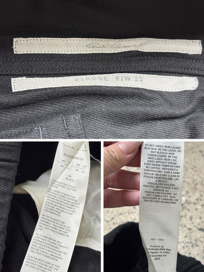 Rick Owens Geth Bela Wide-Leg Pants