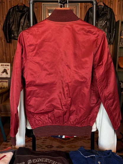 RRL Double RL Hammer Embroidered Baseball Jacket
