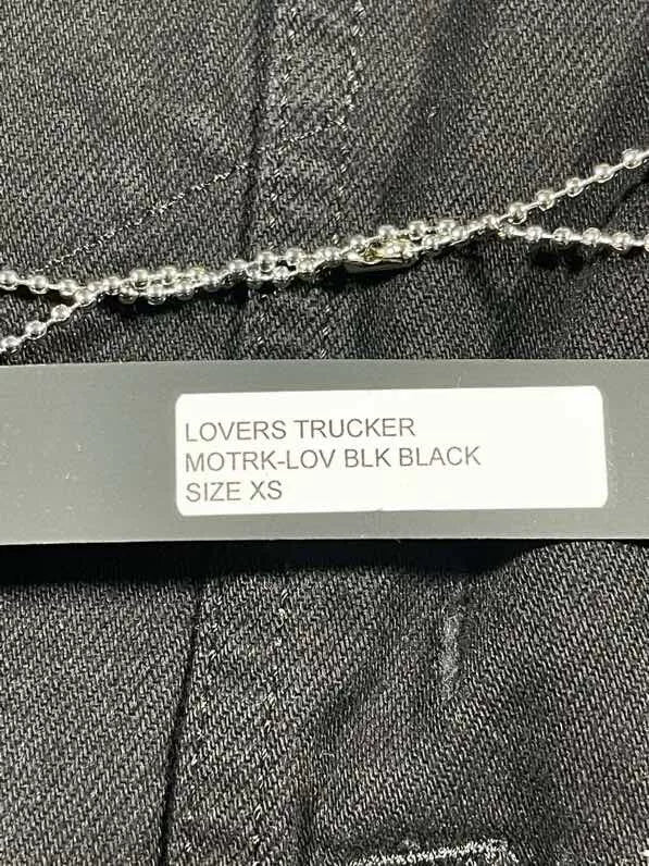 amiri lovers trucker denim jacket