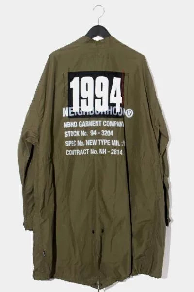 neighborhood 23aw m-51 oversized coat