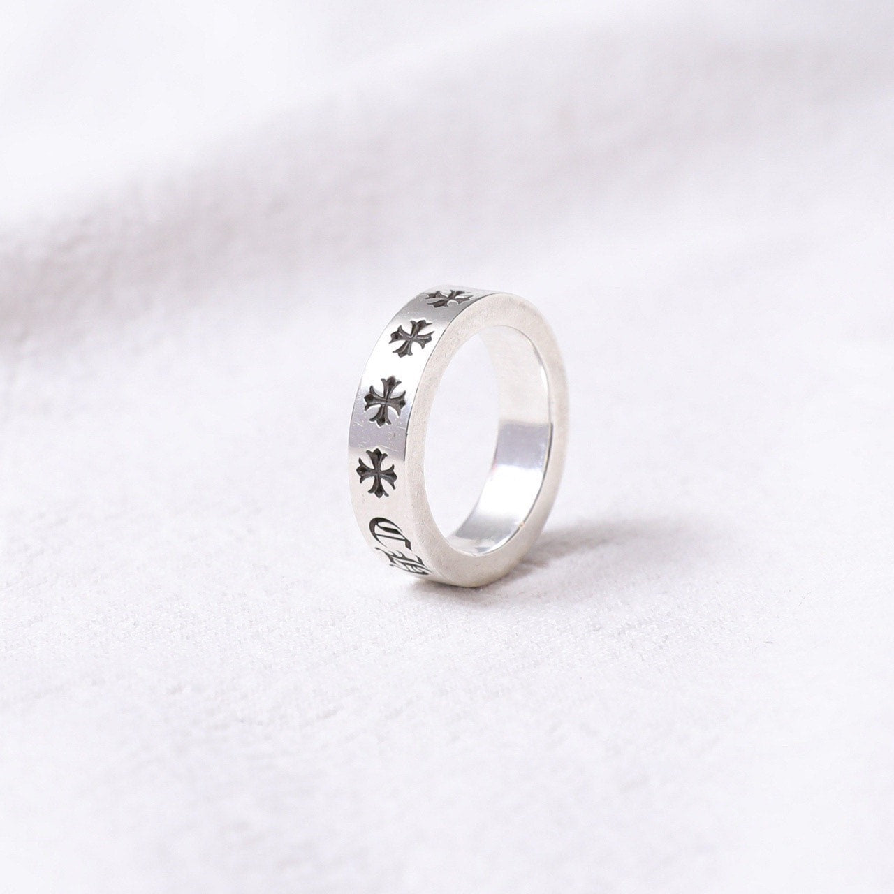 Chrome Hearts 925 Silver Forever Ring