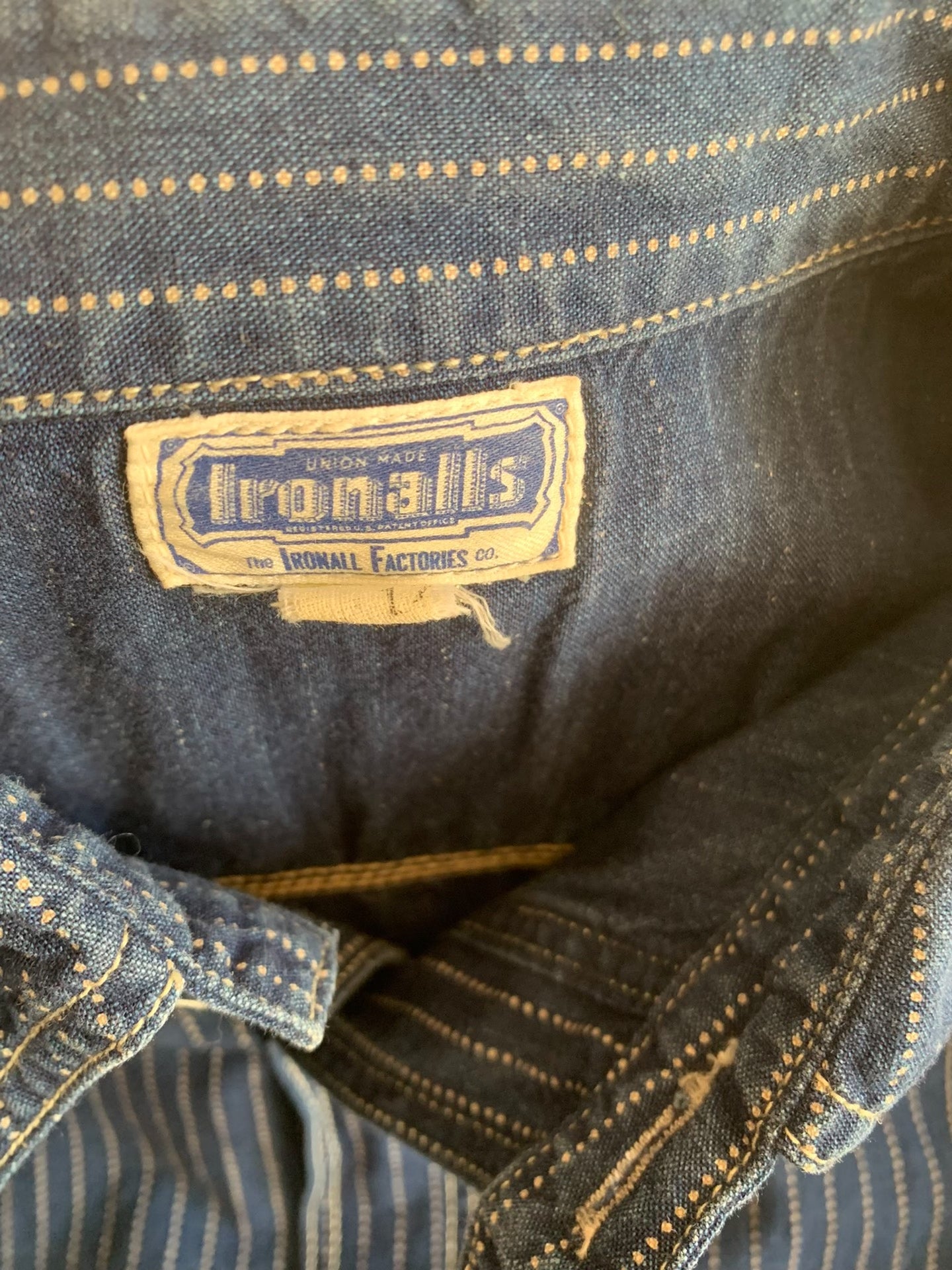 FREEWHEELERS Discharge Print Vintage Shirt
