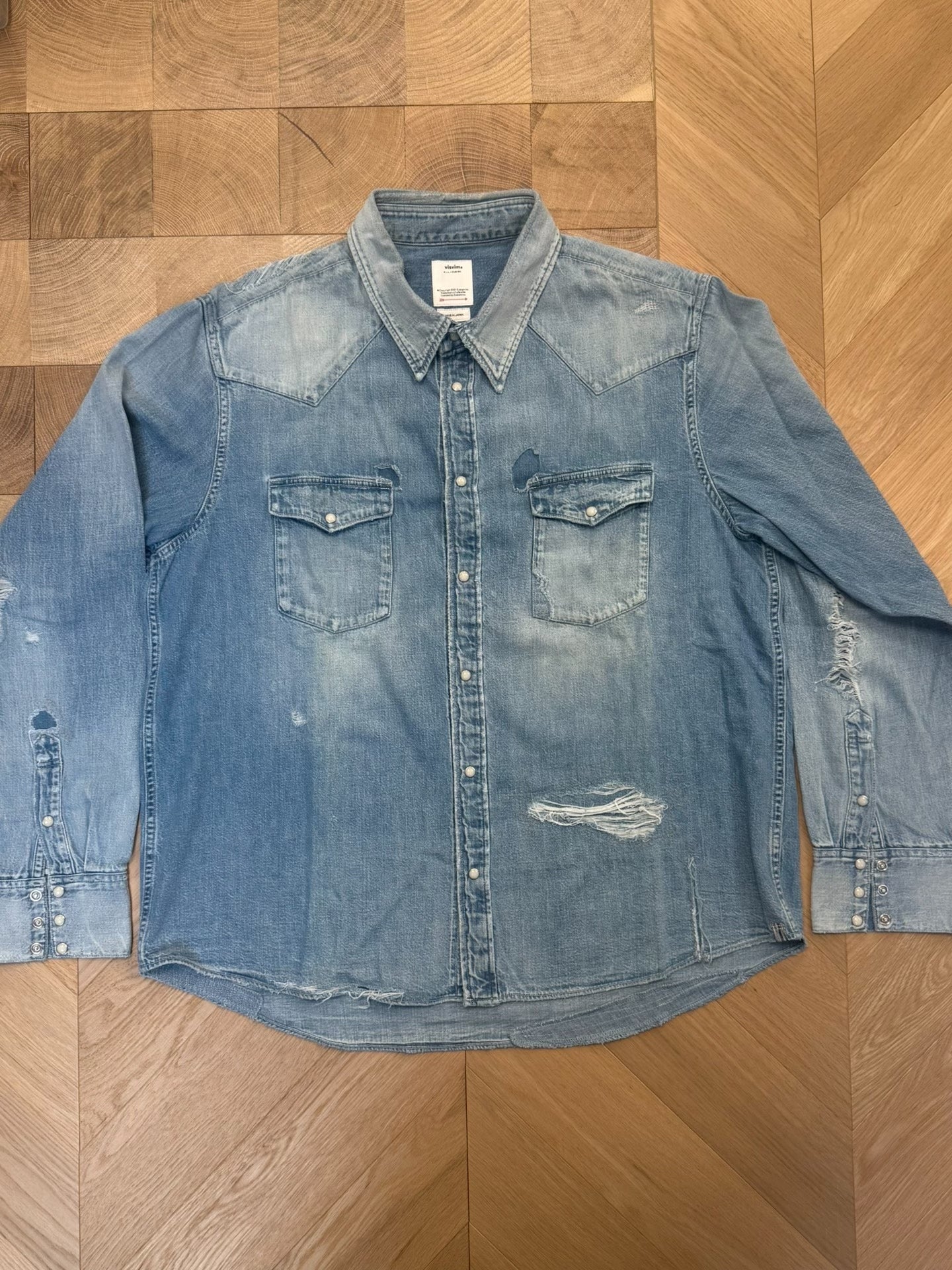 Visvim 24SS Social Sculpture Denim Shirt