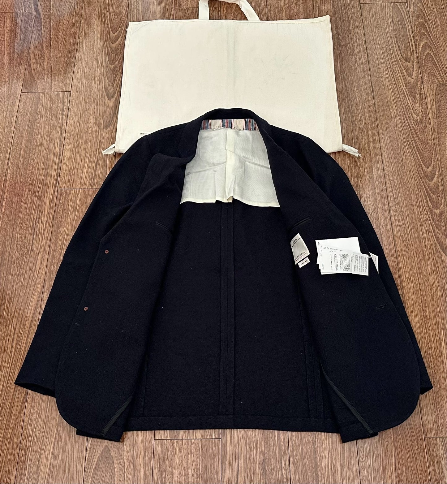 visvim 19ss verde blazer in navy