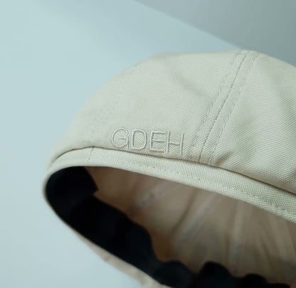 goodenough newsboy cap in ivory color