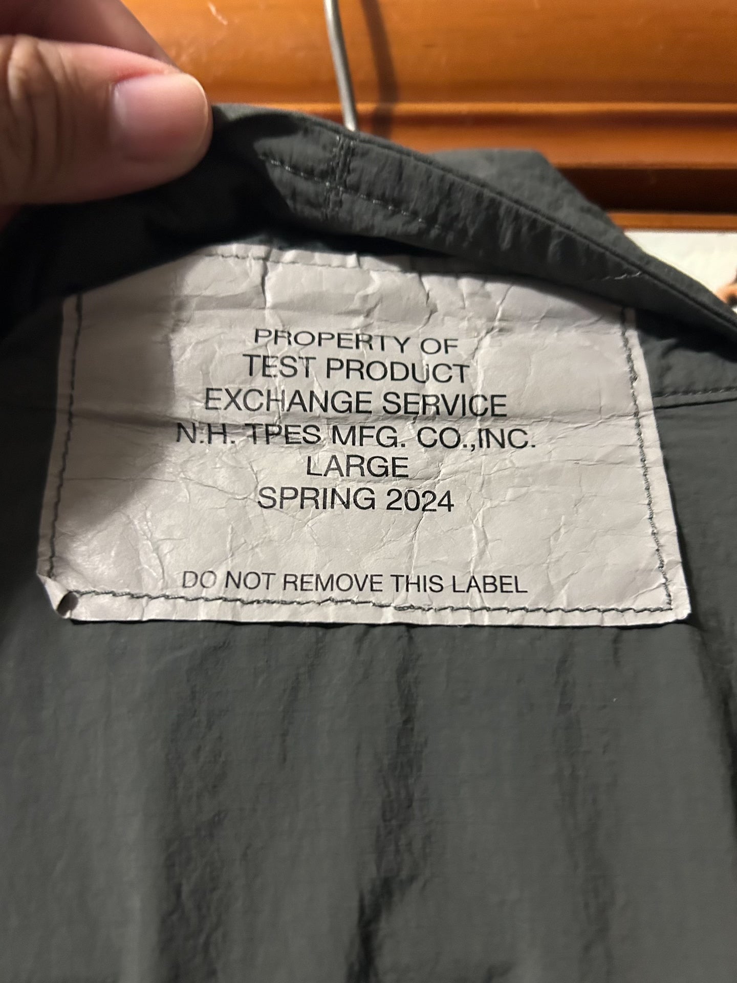 N.HOOLYWOOD SS24 Military Nylon Blouson