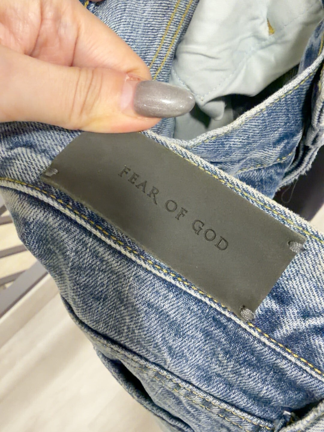 Fear of God Slim Fit Denim Jeans