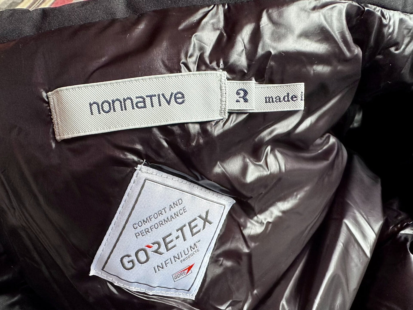 nonnative hiker down jacket gore-tex