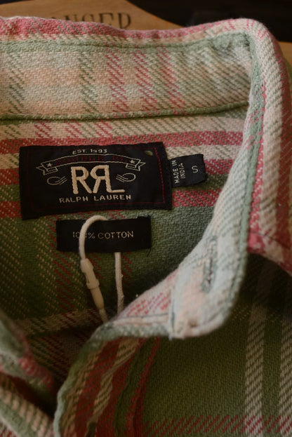 RRL Ralph Lauren Plaid Double Pocket Shirt S
