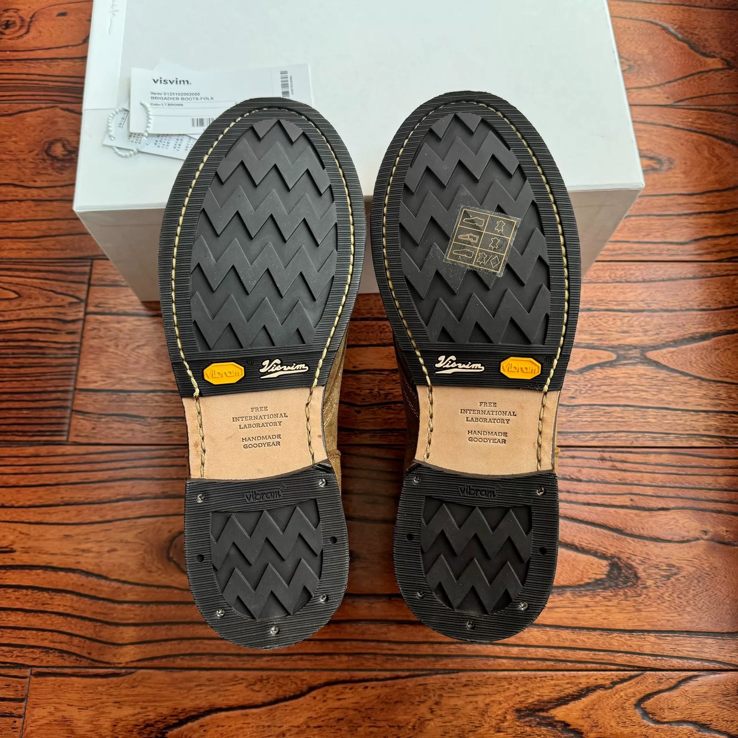 visvim 25SS Brigadier Boots Folk B
