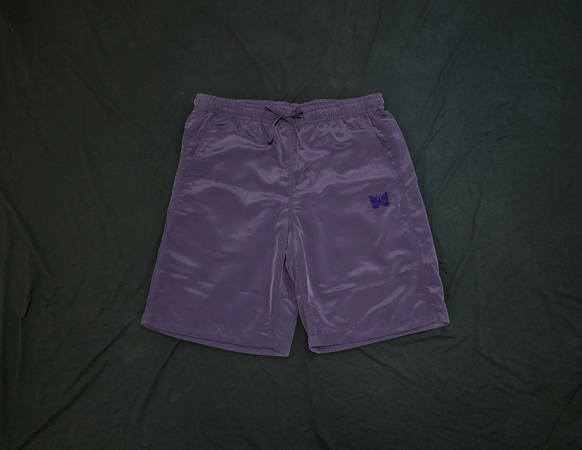 needles basketball shorts smoke purple color