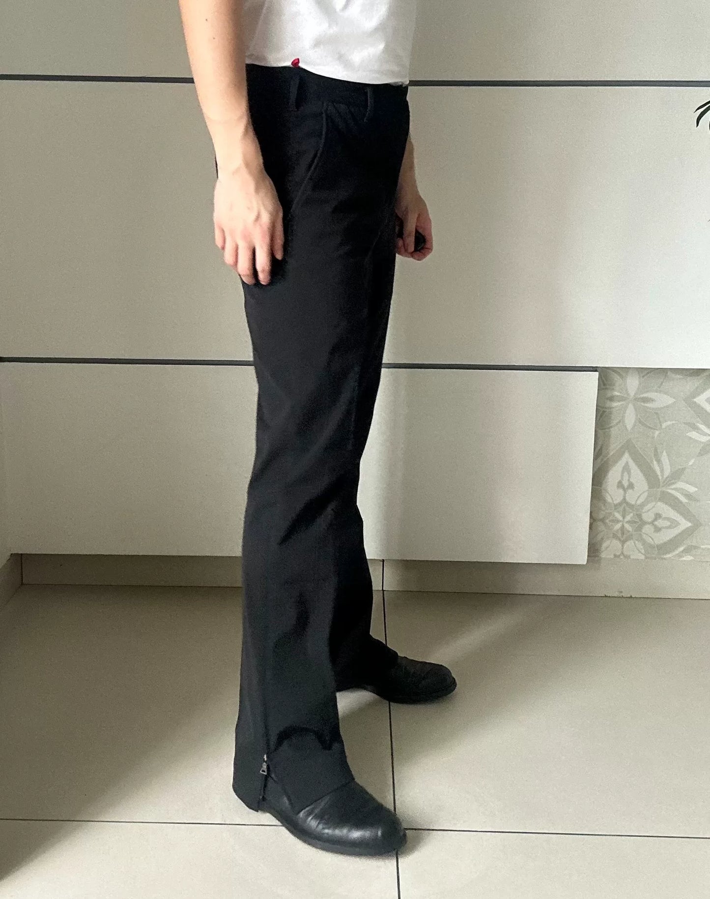 PRADA 00s SPORTS Line Side Zip Pants