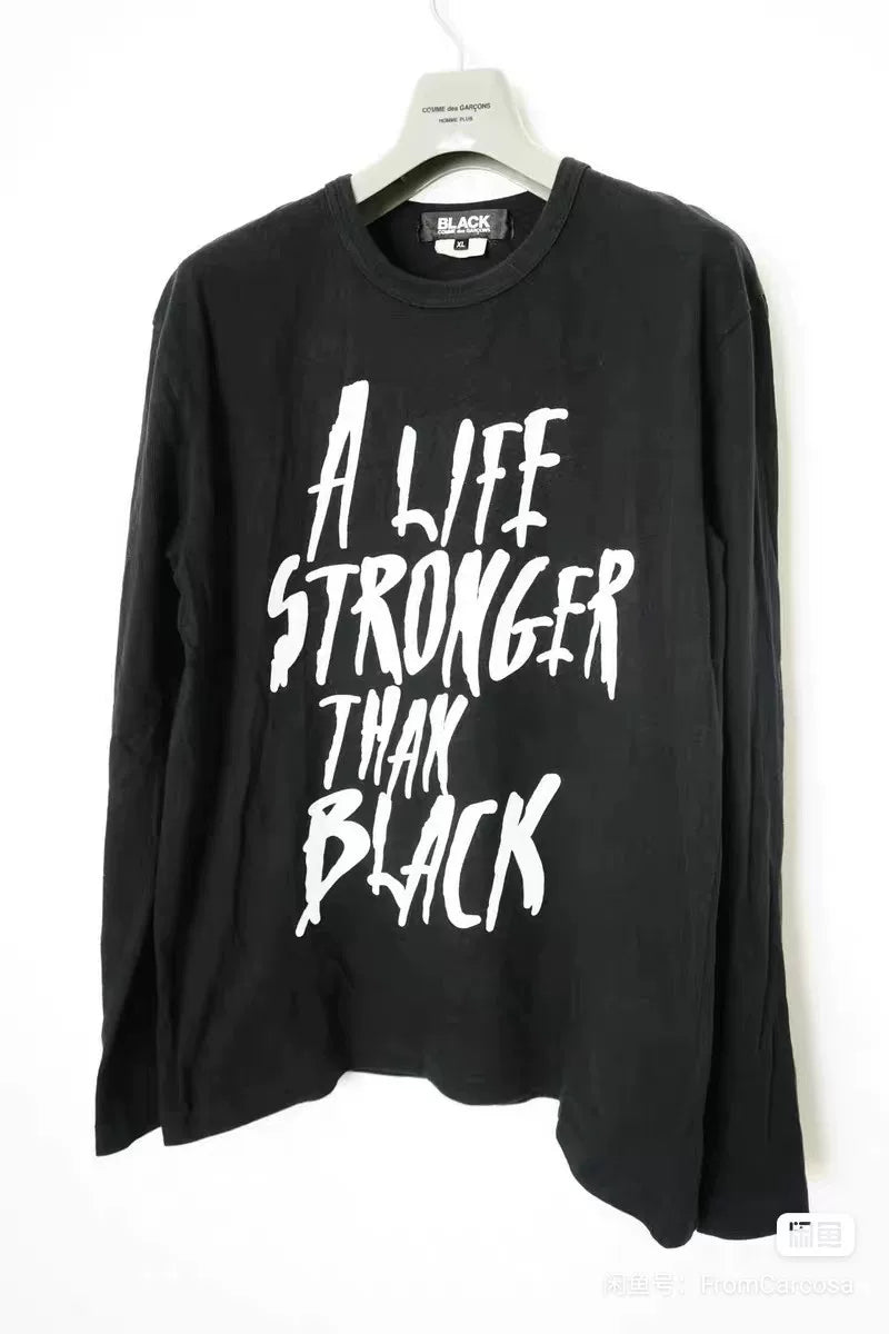 Comme des Garçons CDG Archive Slogan Long-Sleeve T-Shirt