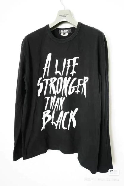 Comme des Garçons CDG Archive Slogan Long-Sleeve T-Shirt