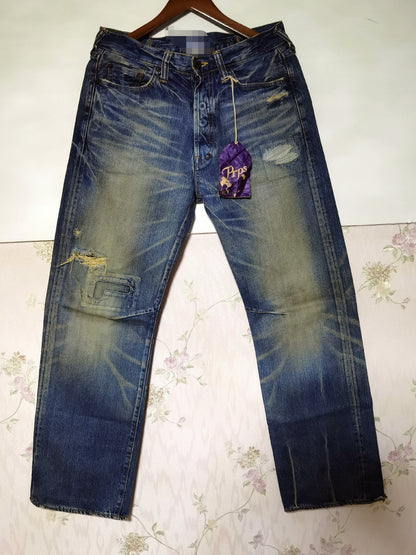 Vintage Wide-Leg Straight Jeans Japan