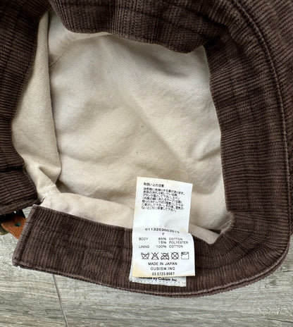 visvim engineer cap corduroy brown hat