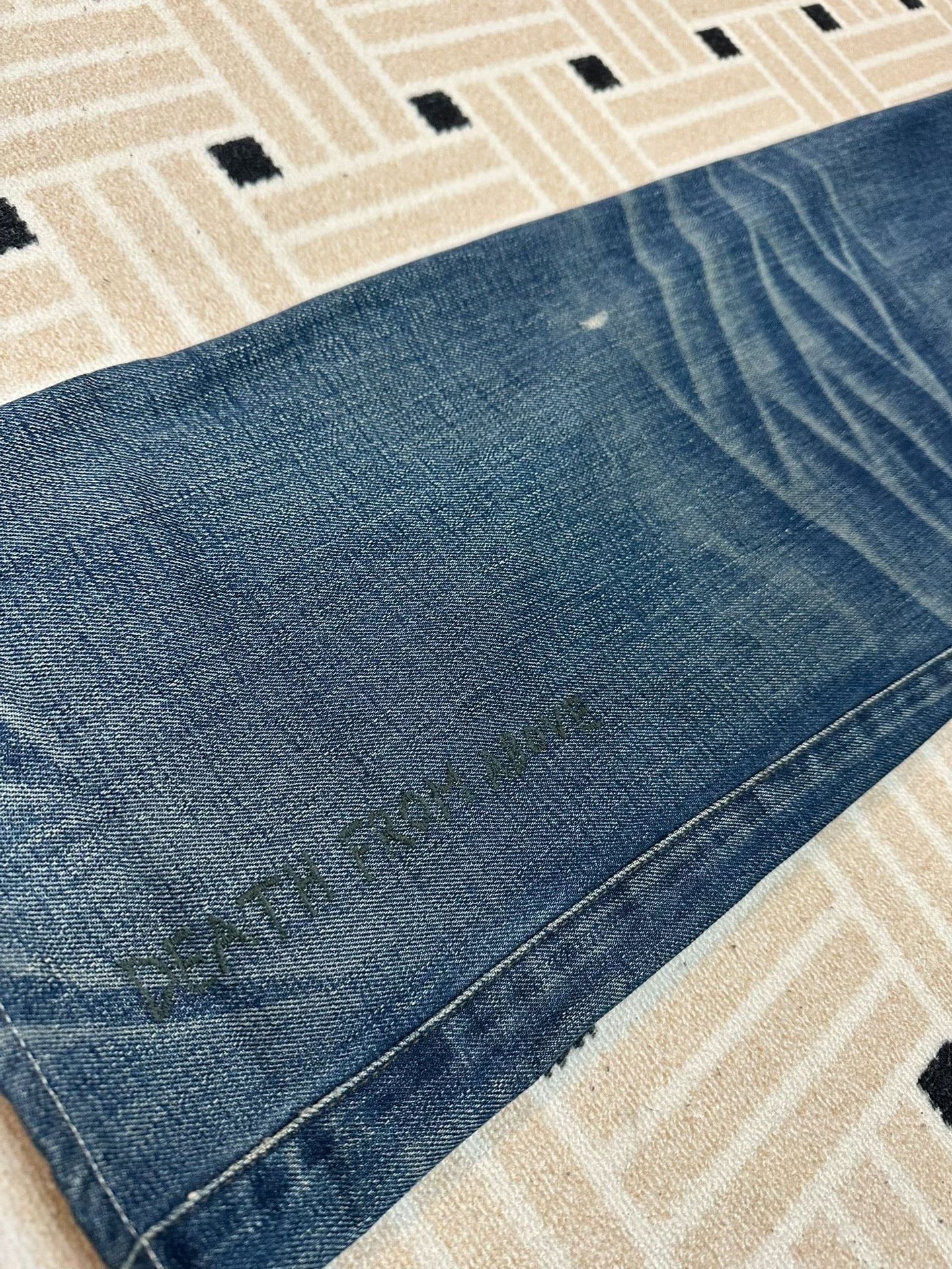 NEIGHBORHOOD 07 FLASH Spade Lightning Denim