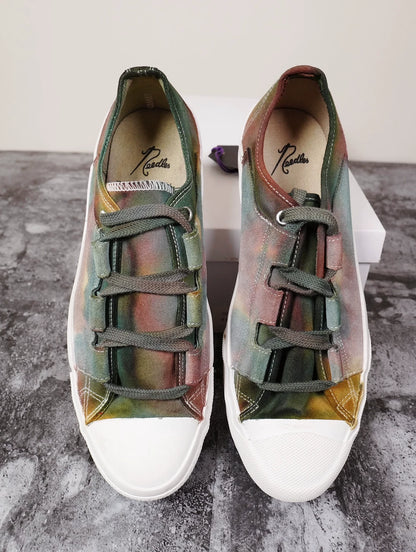 Needles Asymmetric Ghillie Tie Dye Sneaker