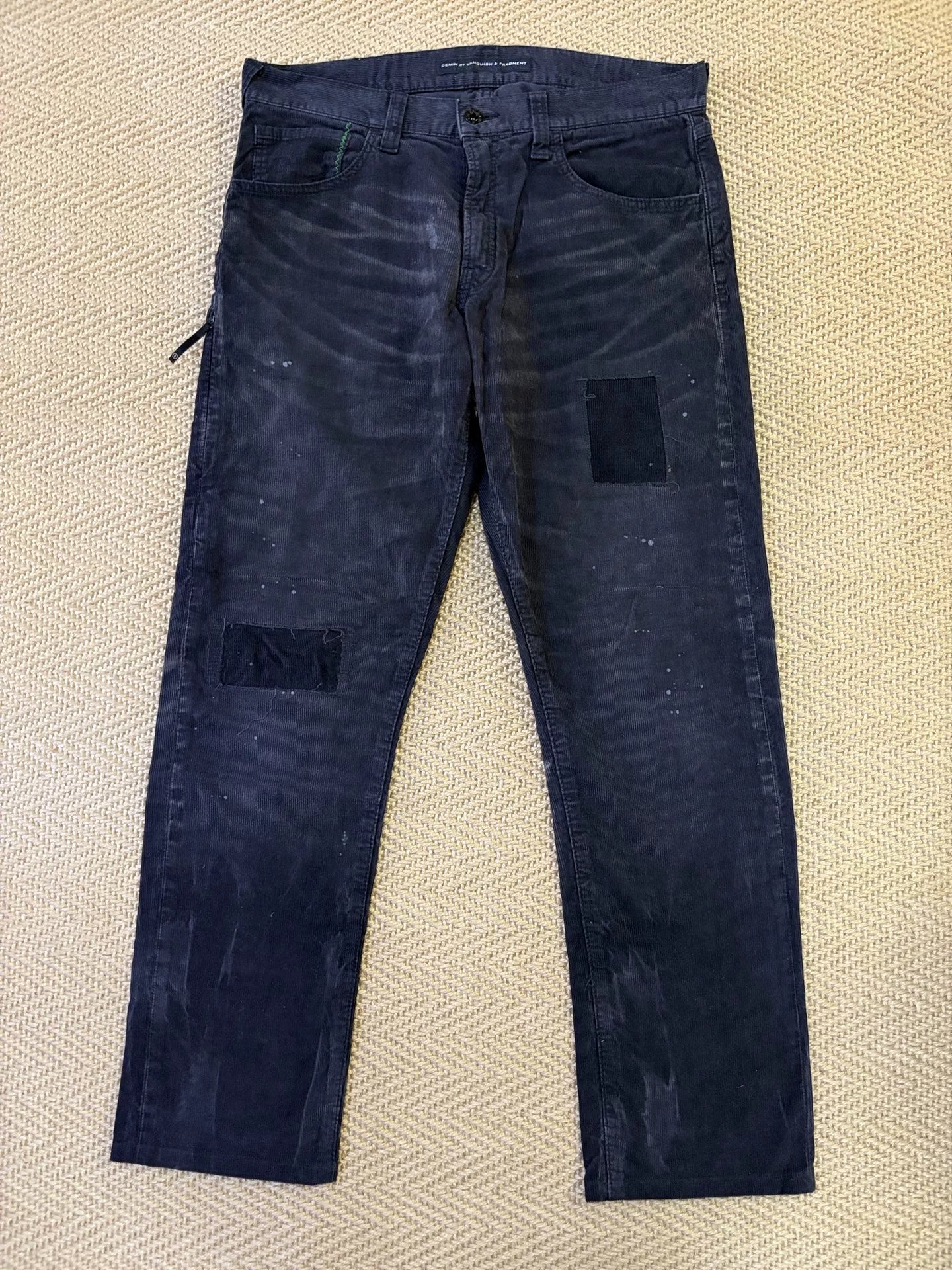 Denim by Vanquish & Fragment Corduroy Patch Pants