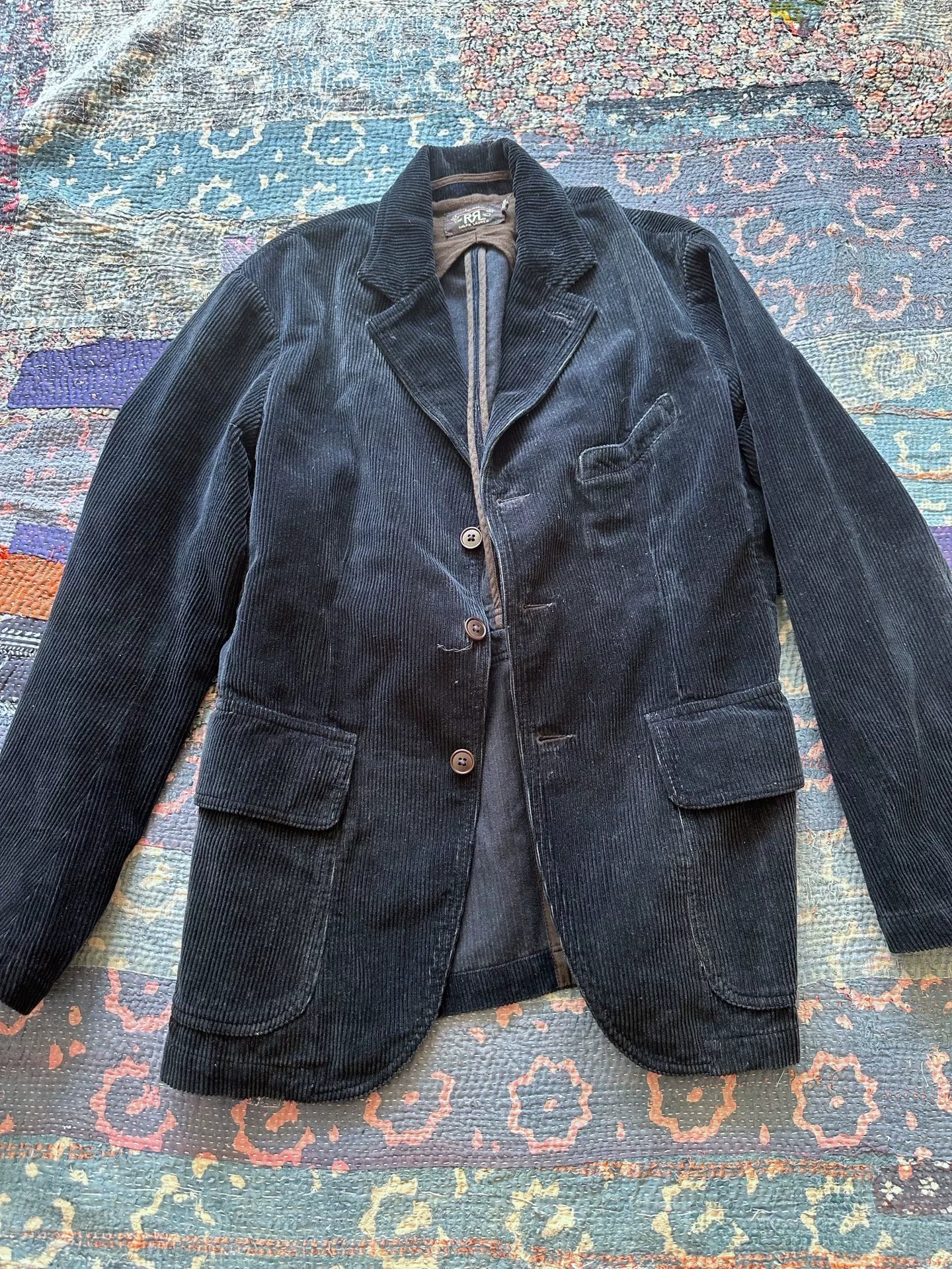 RRL Corduroy Indigo Dye Blazer