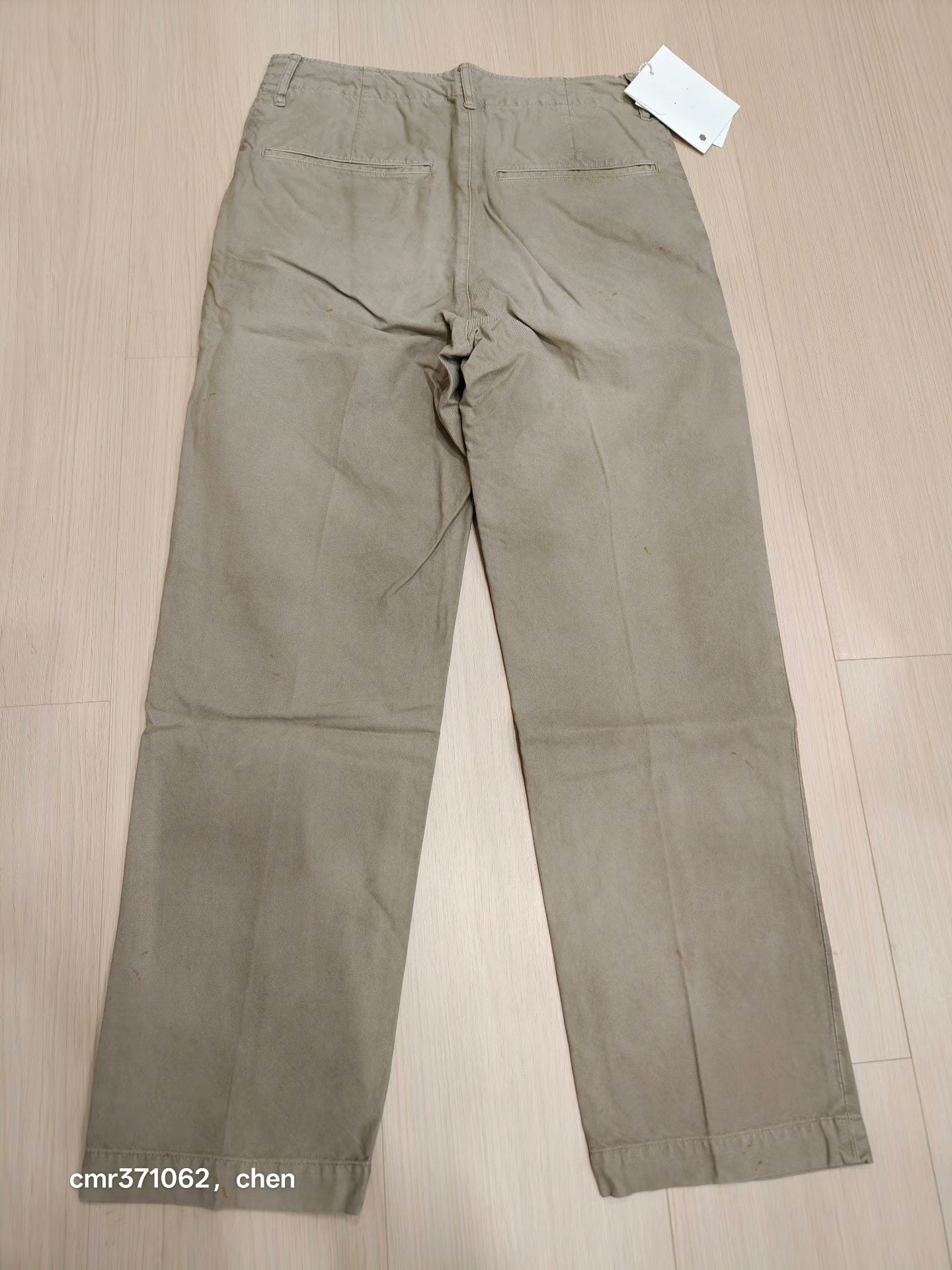 VISVIM 24SS FIELD CHINO PANTS DMGD