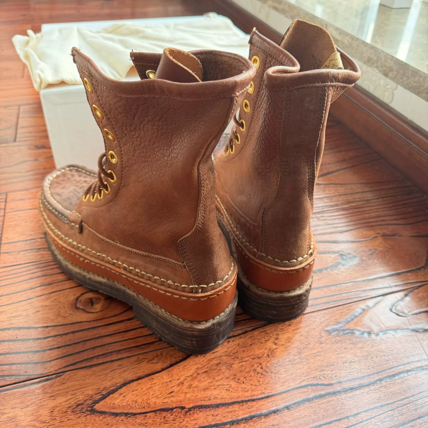 Visvim GRIZZLY CAMPER HI-FOLK Boots