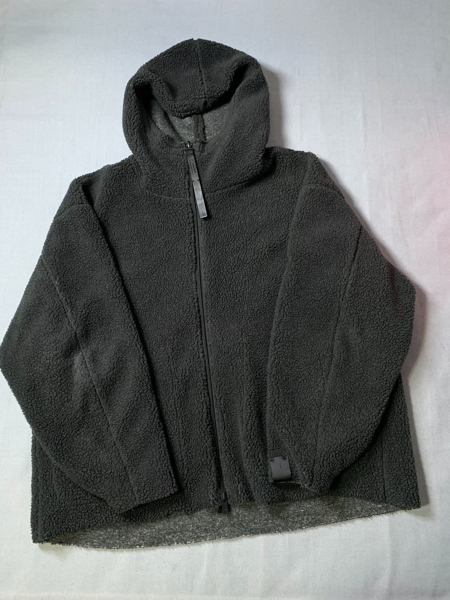 N.HOOLYWOOD Reversible Fleece Hooded Jacket
