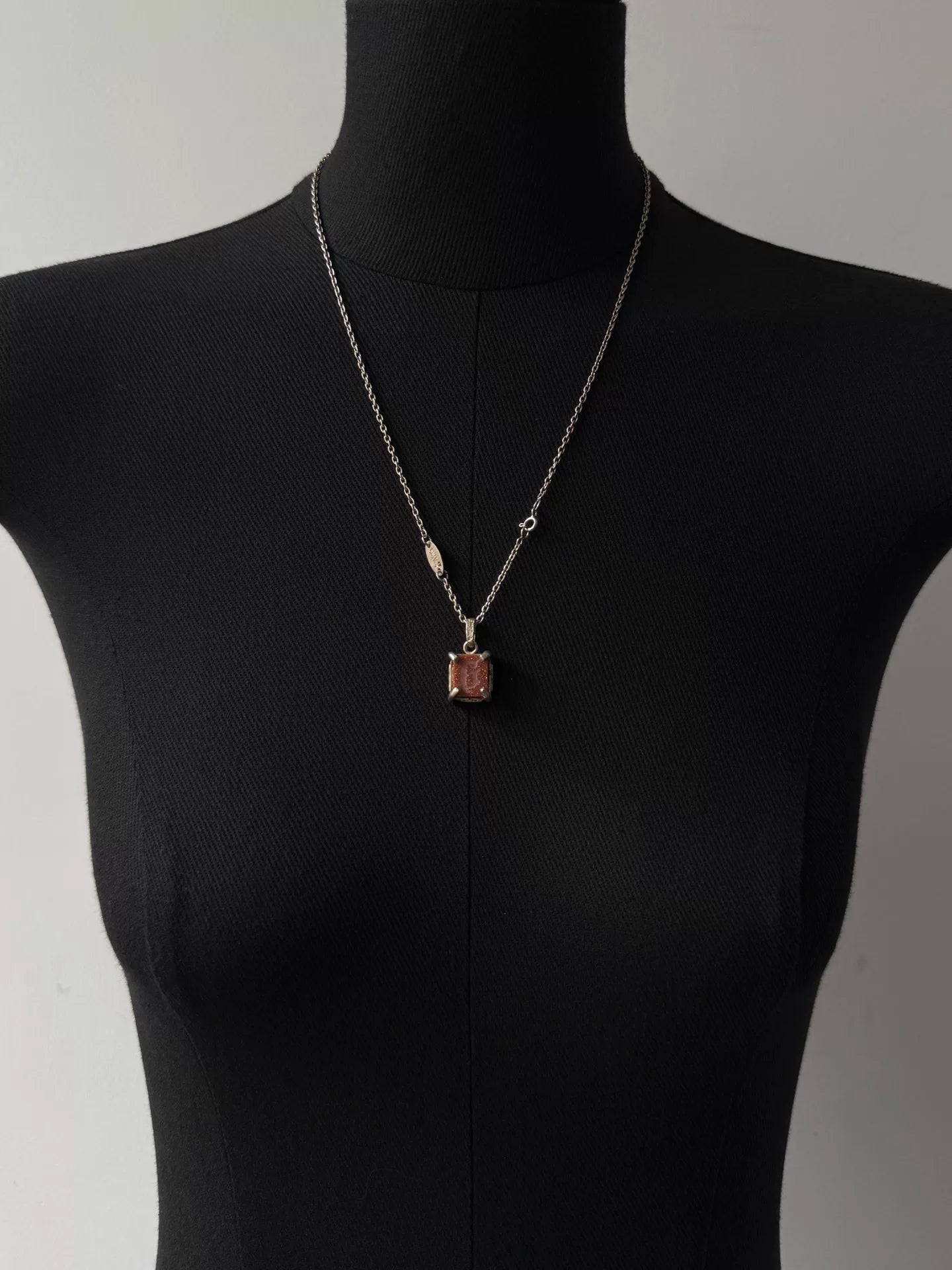 Jean Paul Gaultier Silver Pendant Necklace
