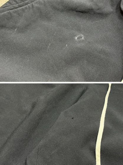 CDG Comme Des Garçons Black Wide-Leg Cropped Pants