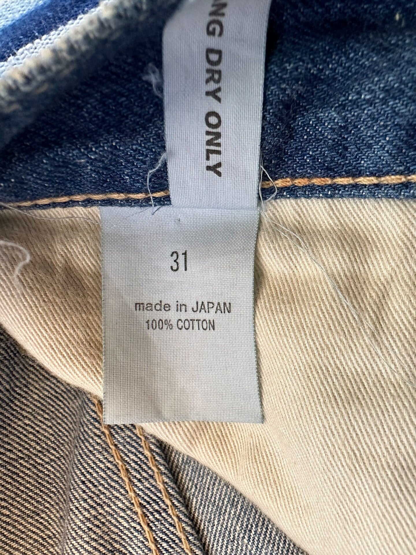 chimala straight-leg denim pants in light wash