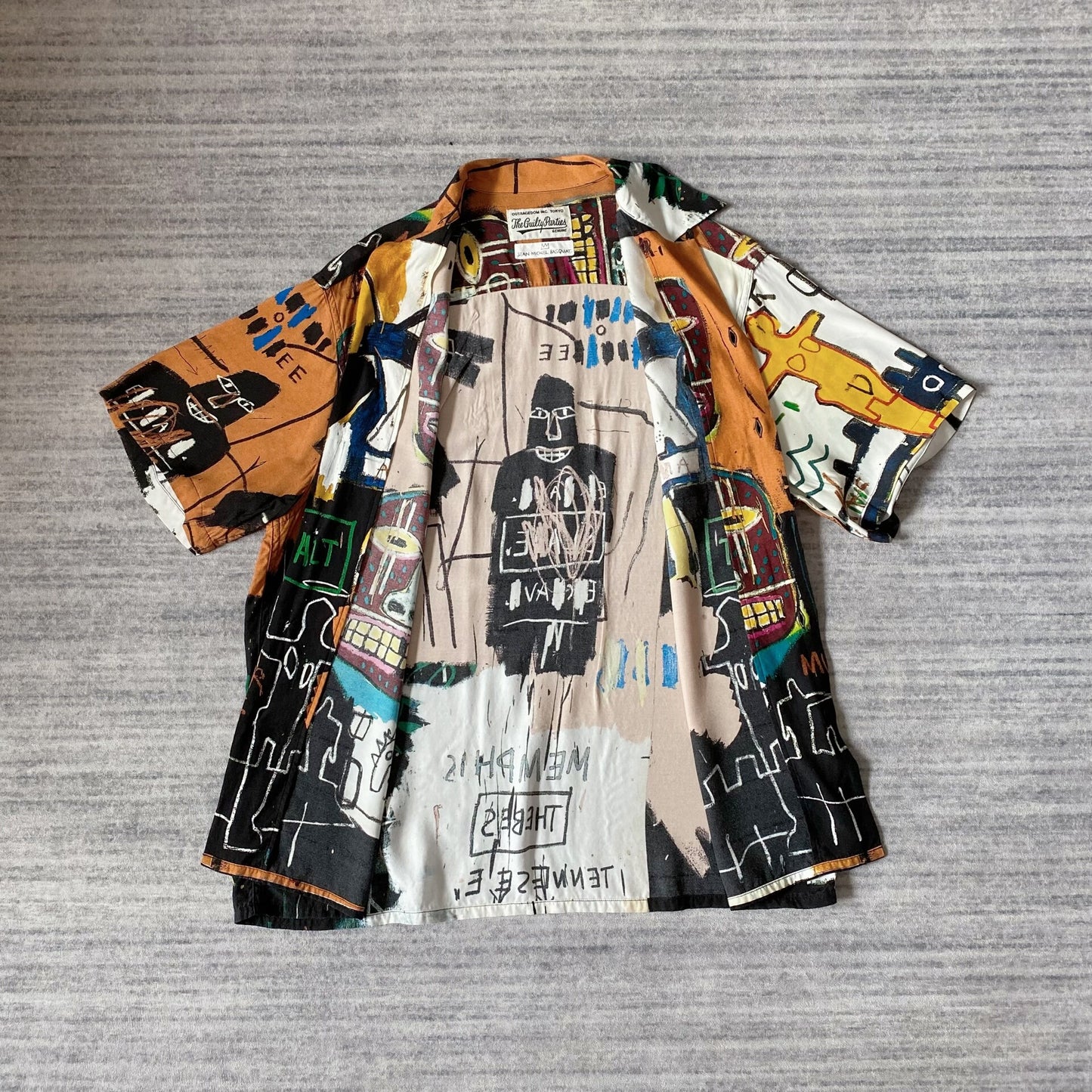 Wacko Maria Basquiat Hawaiian Short Sleeve Shirt