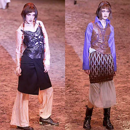 Jean Paul Gaultier 2001 Runway Knit Vest