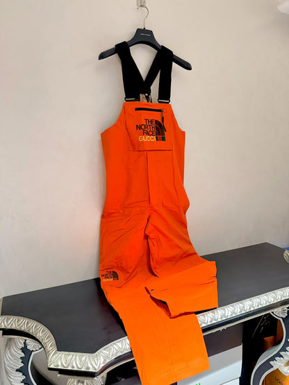 Gucci x The North Face Orange Snow Pants