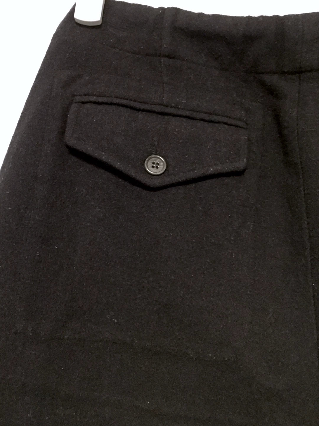 Dries Van Noten Black Wool Trousers
