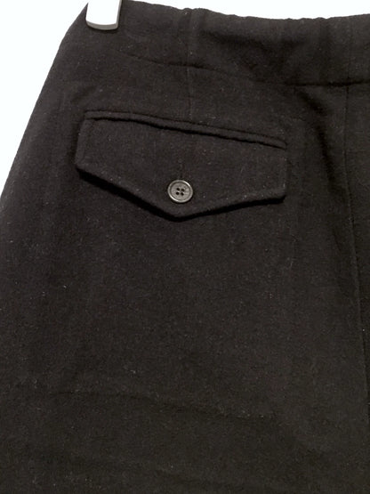 Dries Van Noten Black Wool Trousers
