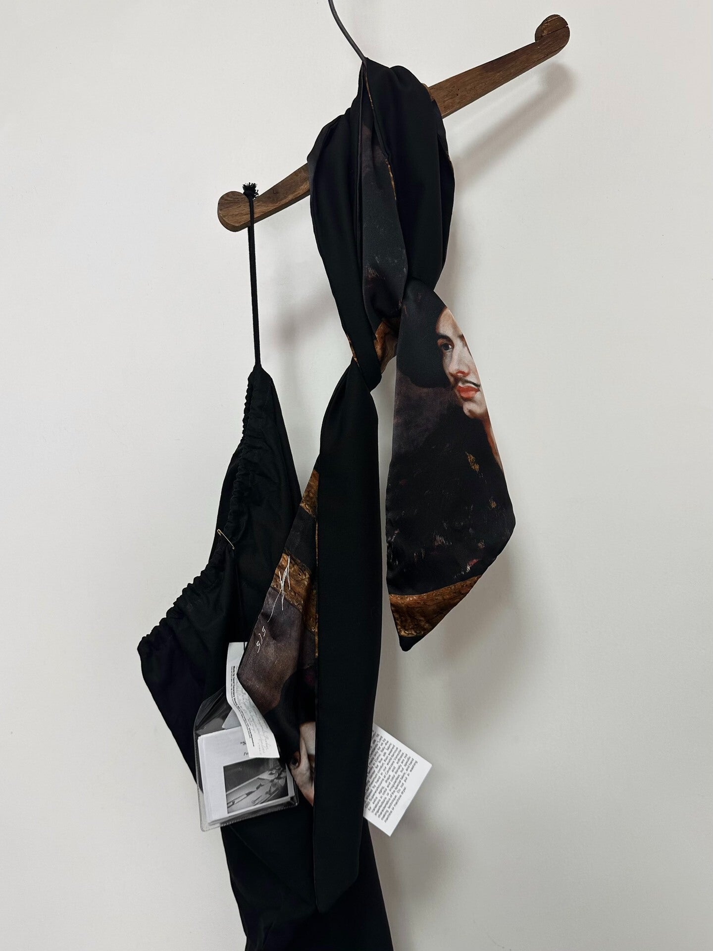 silk wool limited edition scarf