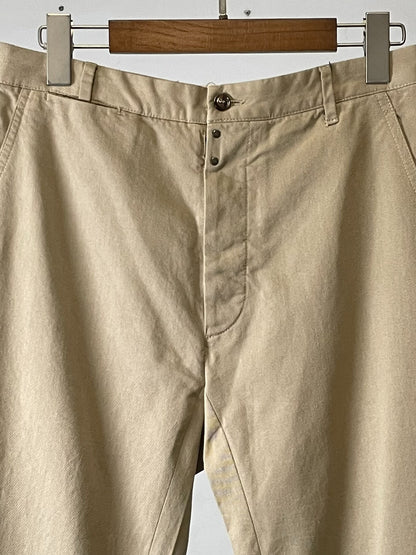 Maison Martin Margiela Casual Khaki Trousers