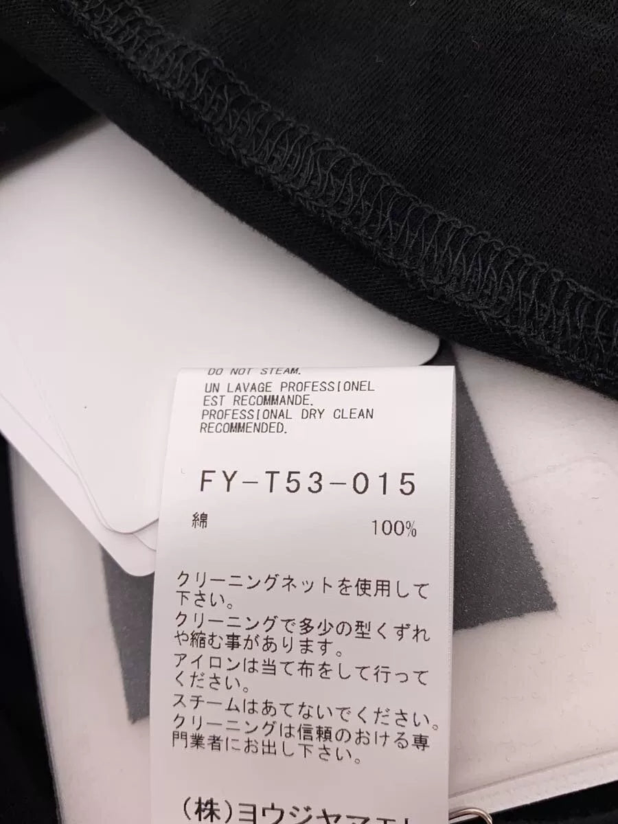 Black Long Sleeve T-Shirt with Unique Collar