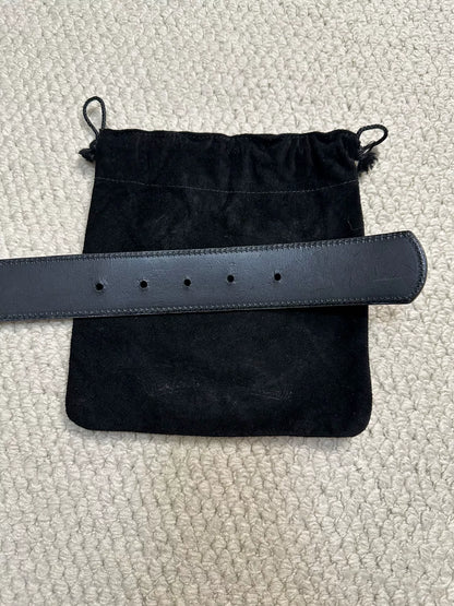 Chrome Hearts  Brown Leather Belt