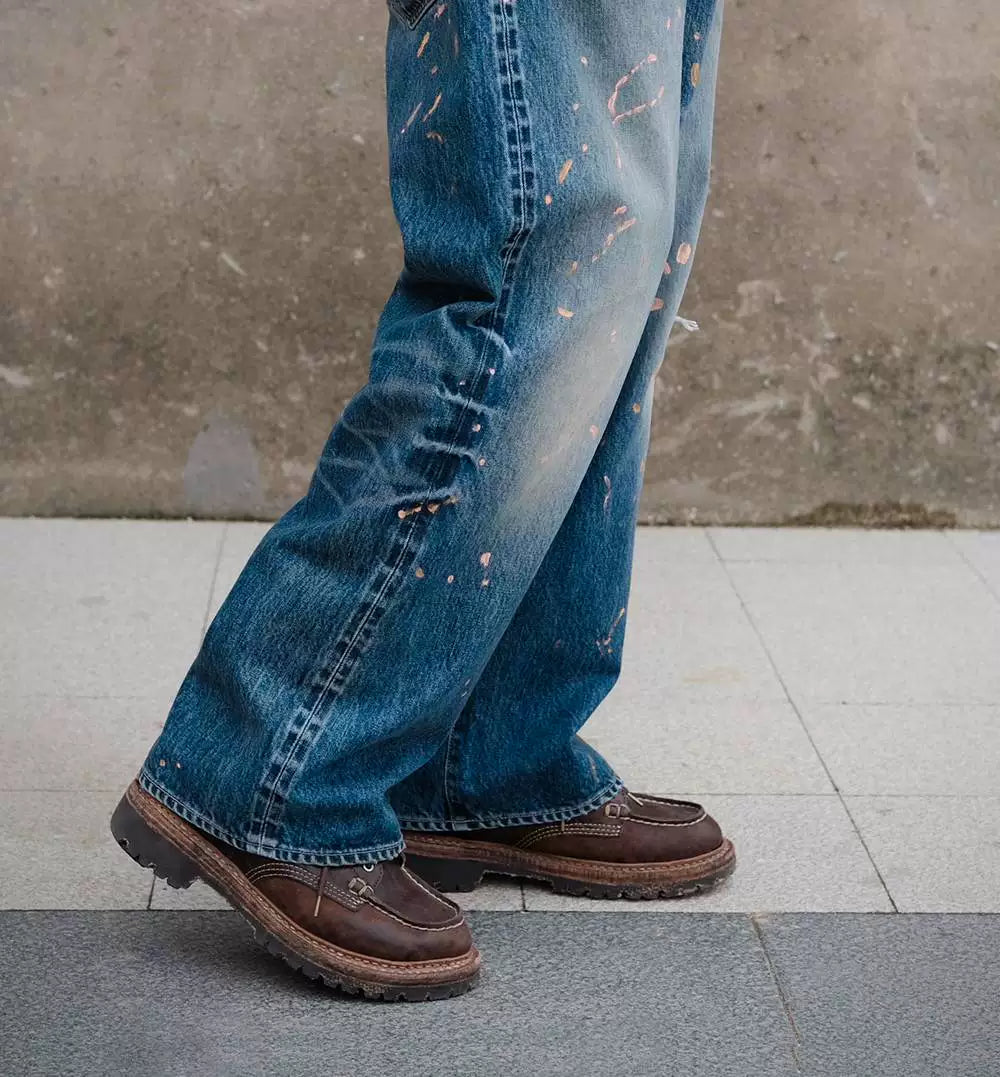 visvim scout moc boots dk.brown 24aw