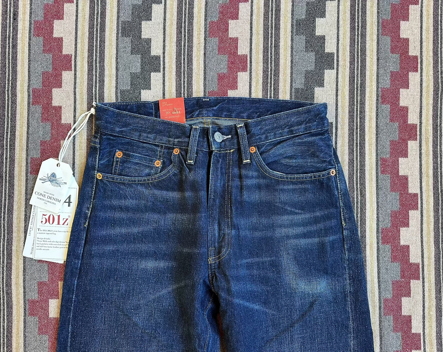 levi's lvc 1954 501zxx vintage jeans