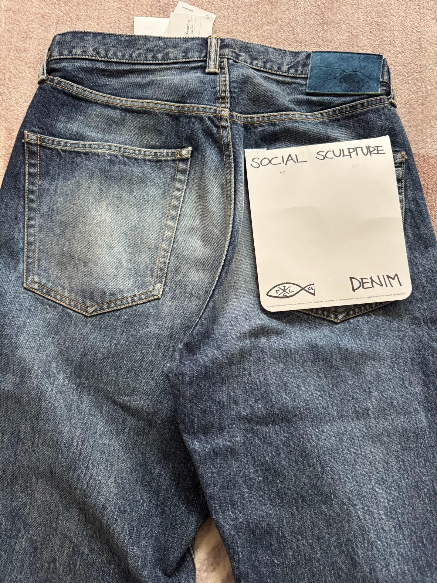 VISVIM 25SS SOCIAL SCULPTURE 01 Jeans